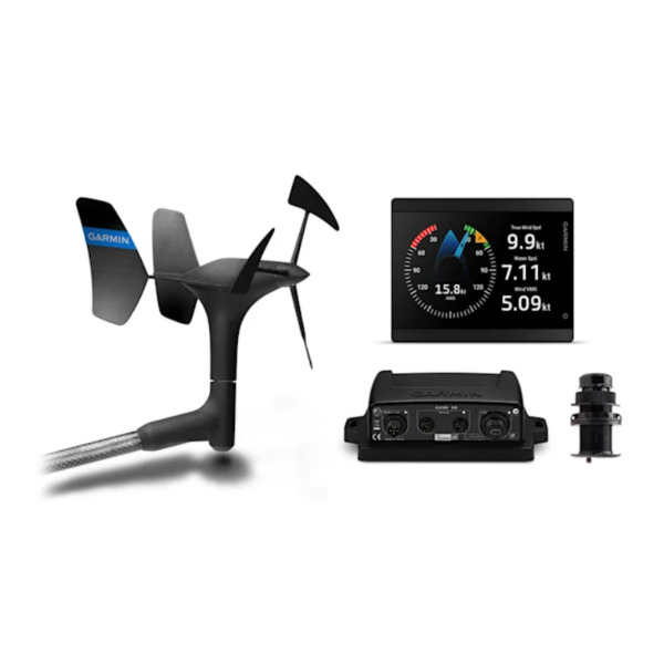 Garmin GMI 40 Wind / Speed / Depth System c/w DST820 / Wired gWind - Single Display