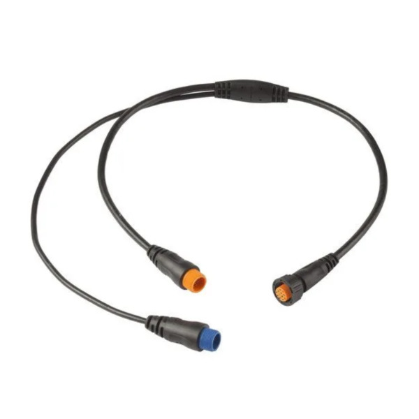 Garmin Transducer Y-Cable - 12-pin + 8-pin Transducer to 12-pin Sounder