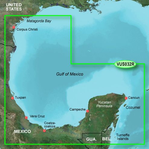 Garmin G3 Vision Regular - Vus032r - Southern Gulf Of Mexico