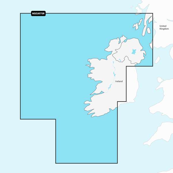 Garmin Navionics+ NSEU075R Ireland  West Coast