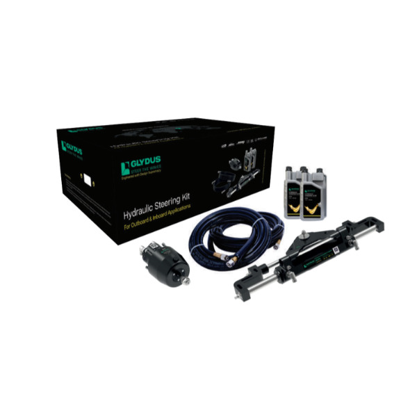 Glydus K350 Hydraulic Steering Kit - Single Outboard - Up to 350 HP - Regular Use