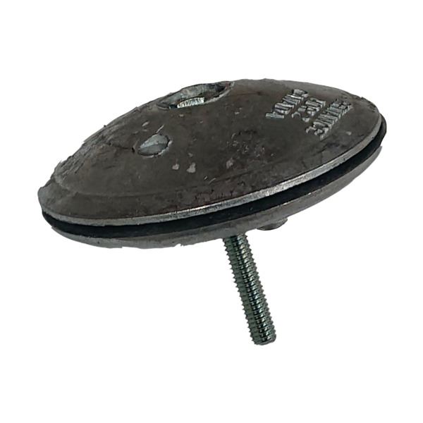 Z-Guard ZG59 Zinc Hull Disc Anode (Pair) with Bolt - Diameter 70mm