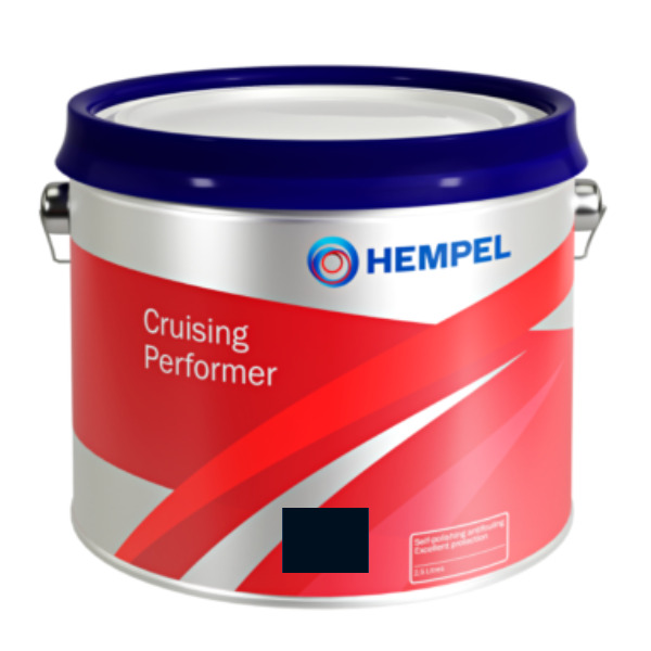Hempel Cruising Performer Antifouling Paint - Black - 2.5l