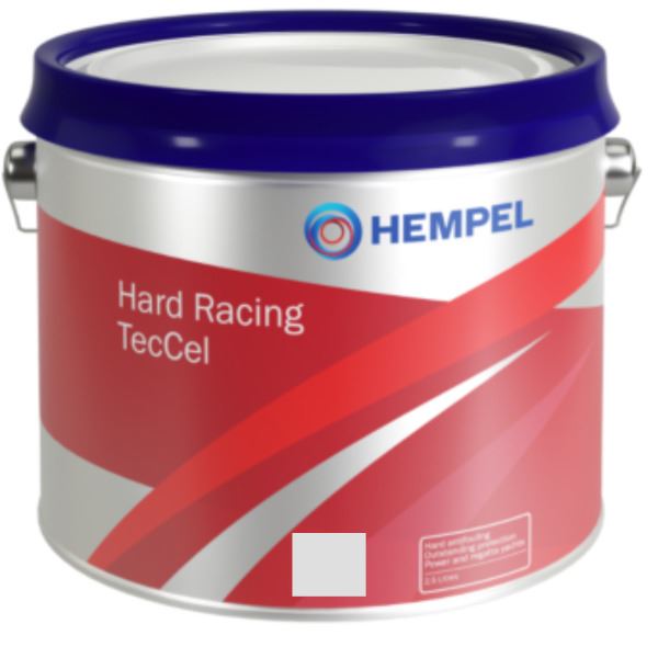 Hempel Hard Racing TecCel Antifouling Paint - White - 2.5l