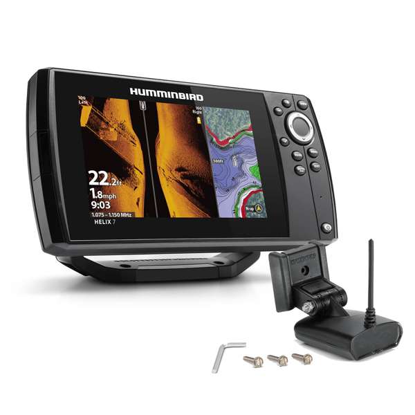 Lowrance Hook Reveal 7X GPS Fish Finder with Triple Shot Transducer