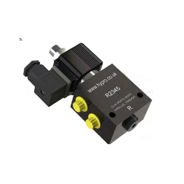 Hy-Pro R2345-O-24 Secondary Steering Cylinder Unloader Valve - G1/4 - 24V Hy-Pro R2345-O-24 Secondary Steering Cylinder Unloader Valve - G1/4 - 24V