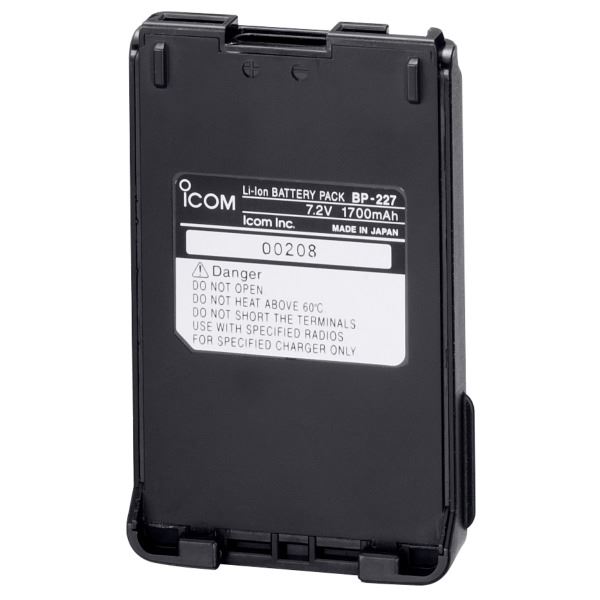 Icom BP-227 Li-Ion Battery Pack Icom BP-227 Li-Ion Battery Pack