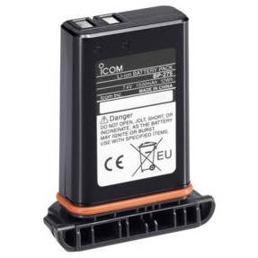 Icom BP275 Li-Ion Battery Pack for IC-M91 Handheld VHF/DSC Radio - 7.4V/1500mAh