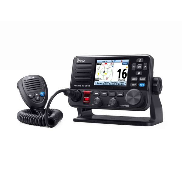 sådan overse Genoptag Icom IC-M510AIS Fixed VHF Marine Radio c/w Smartphone Control, Class-D DSC  & AIS Receiver (IC-M510AIS)