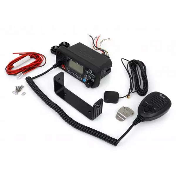 Icom IC-M330GE Compact Fixed Marine VHF/DSC Radio c/w GPS Receiver - Image 3