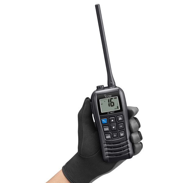 Icom IC-M37E Buoyant Handheld Marine VHF Radio - Image 3
