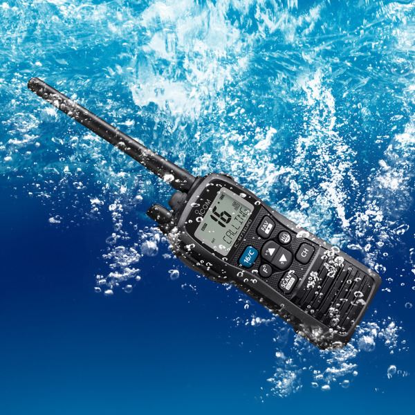 Icom IC-M73 Euro Professional Handheld Marine VHF Radio - Image 4