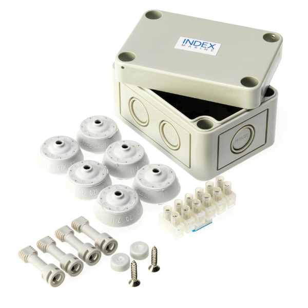 Index Marine JBSK Electrical Junction Box - Waterproof - Small Index Marine JBSK Electrical Junction Box - Waterproof - Small