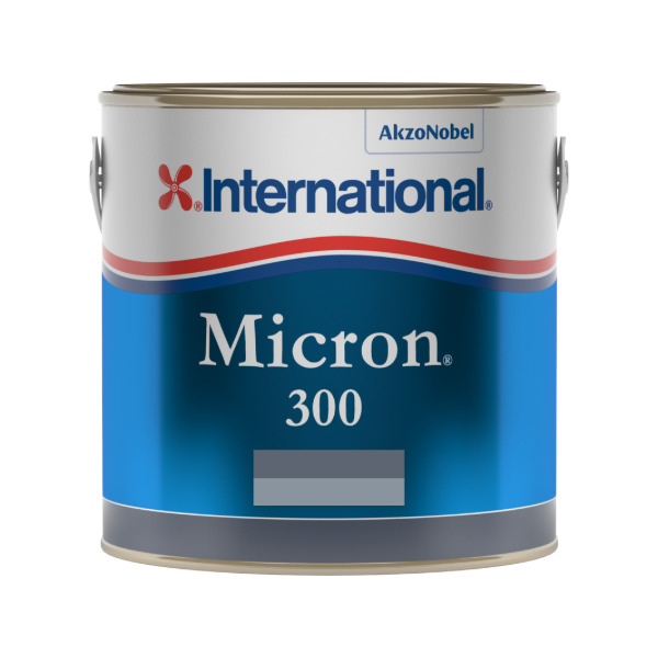 International Micron 300 Antifouling Paint - Dark Grey - 2.5l