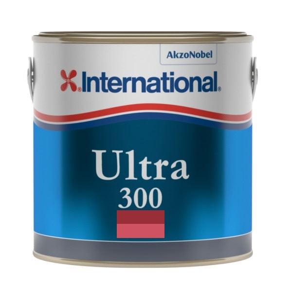 International Ultra 300 Antifouling Paint - Red - 750ml
