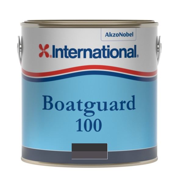 International Boatguard 100 Antifouling Paint - Black - 2.5l