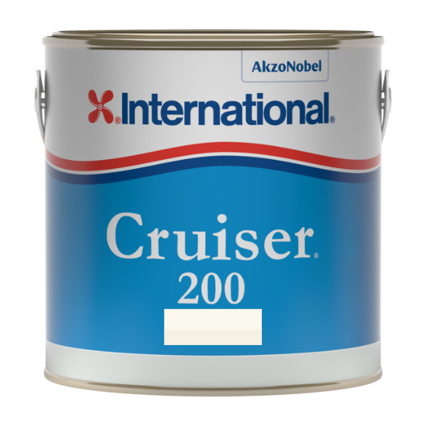 International Cruiser 200 Antifouling Paint - White - 2.5l