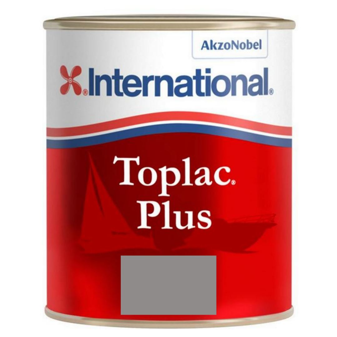International Toplac Plus Topcoat Paint - Atlantic Grey - 750ml