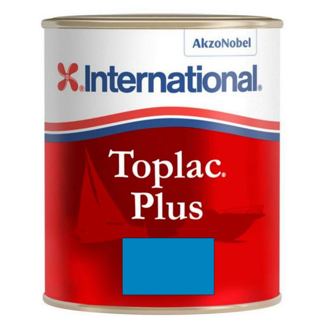 International Toplac Plus Topcoat Paint - Bondi Blue - 750ml