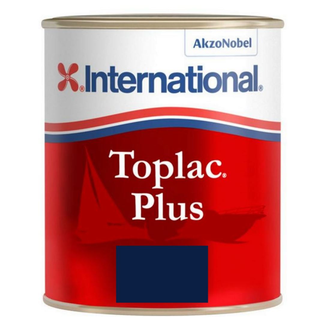 International Toplac Plus Topcoat Paint - Oxford Blue - 750ml
