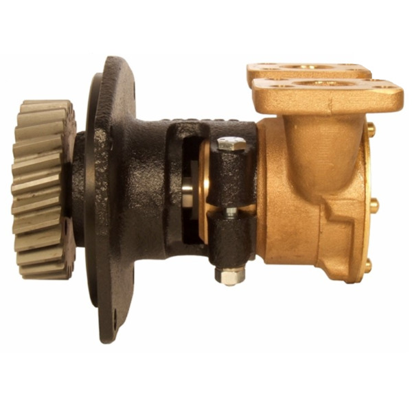 Jabsco 10970 Engine Cooling Pump - Bronze - Size 40 - Flange Mounted - 3/4in Square Flanged Ports - Image 3 Jabsco 10970 Engine Cooling Pump - Bronze - Size 40 - Flange Mounted - 3/4in Square Flanged Ports - Image 3
