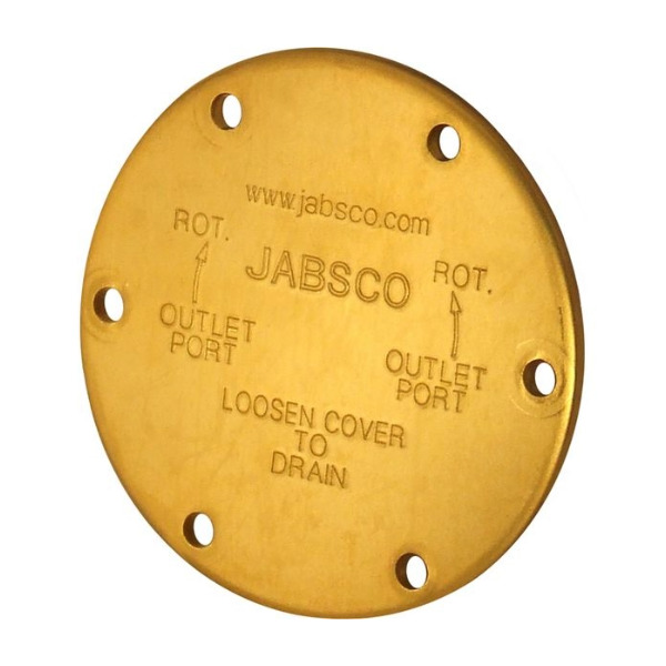 Jabsco 11831-0000 Pump End Cover Plate for Engine Cooling Pumps