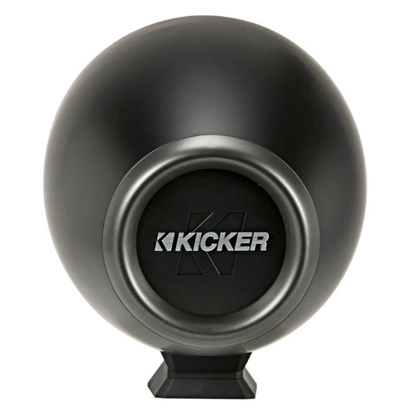 Kicker KA46KMFC8 Flat Mount Tower Coaxial Speaker System c/w LED - 8 Inch / 200mm - Black - Image 4