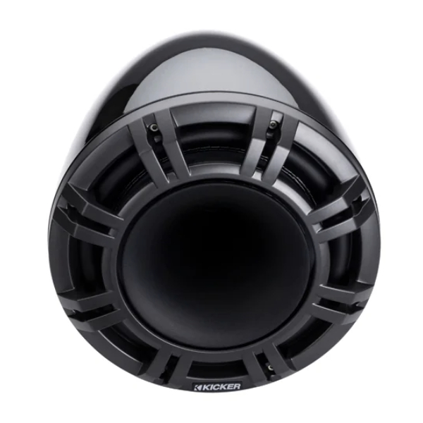 Kicker KA47KMFC9 Horn-Loaded Flat Mount Tower Speaker System c/w LED - 9 Inch / 230mm - Black - Image 2