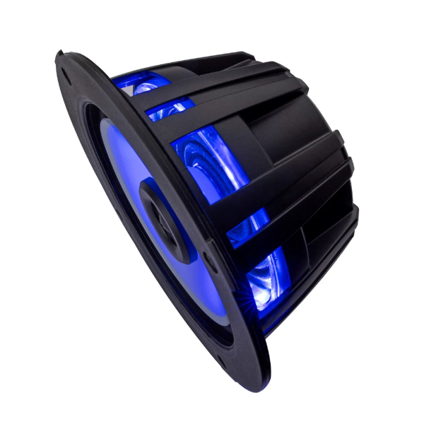 Kicker KA51KM614FL LowProfile Marine Coaxial Speaker System c/w LED 6.5 Inch / 165mm Image 4