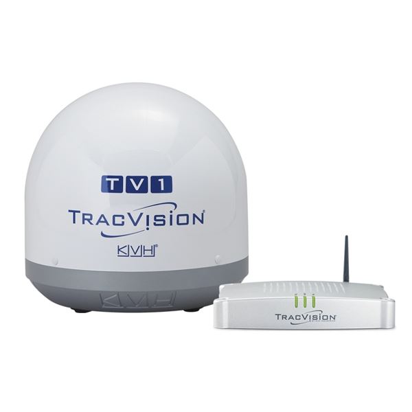 KVH TracVision TV1 - High Efficiency in an ultra-compact antenna (UK Only)