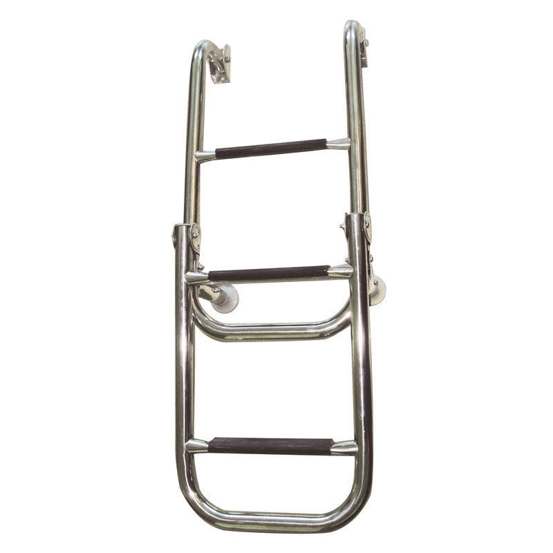 Folding Ladder. 2+3 Steps. Inox 316. 280x1325mm