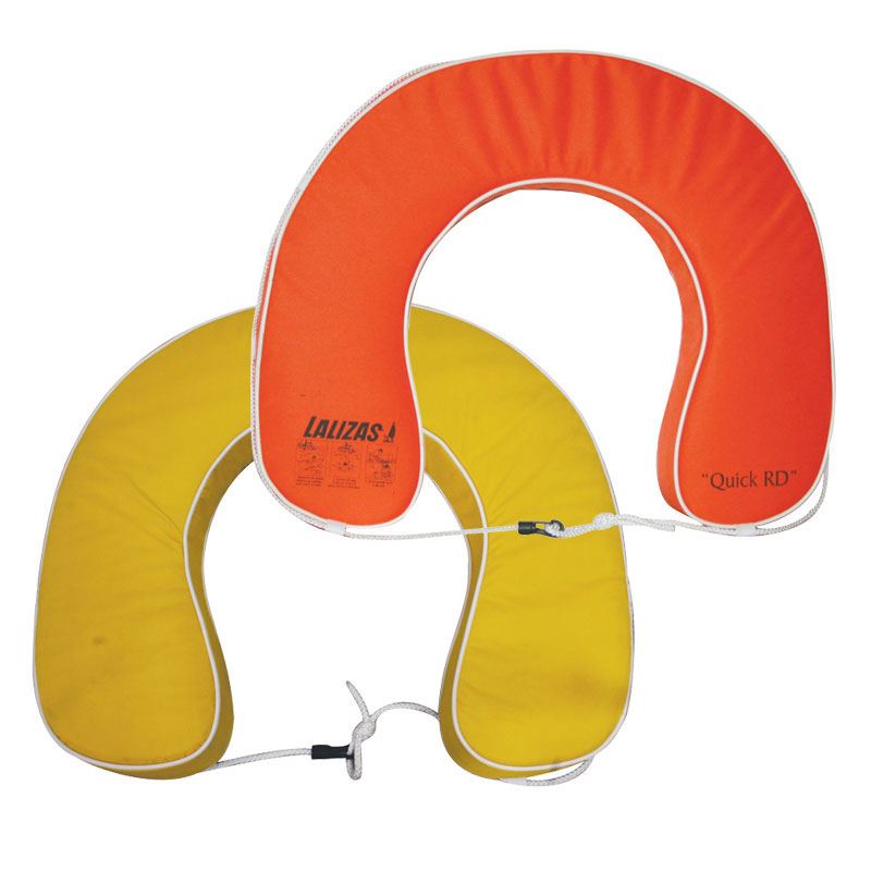 Lalizas Horseshoe Lifebuoy Quick Rd 142N - White
