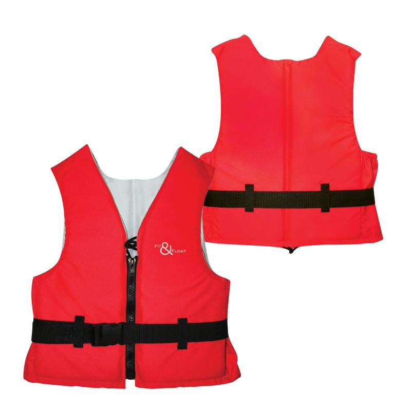 "fit&float Buoyancy Aid ,adult, 50n, Adult, Iso 12402-5, 70-90kg,red"