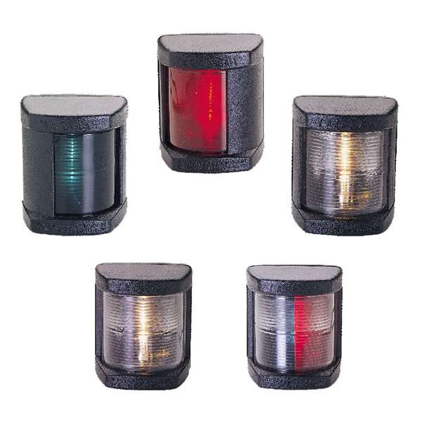 Lalizas Classic LED 12 Bi-Colour Light 225° 12-24v - Black Housing - Image 2