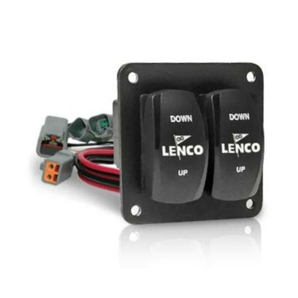Lenco Electric Trim Tabs Double Rocker Switch Lenco Electric Trim Tabs Double Rocker Switch