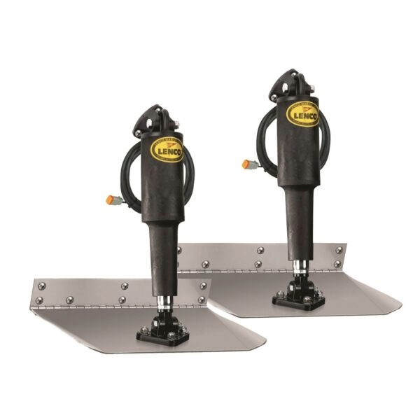 Lenco Trim Tab Kit - No Switch  - 9in x 9in / 22.86 x 22.86cm