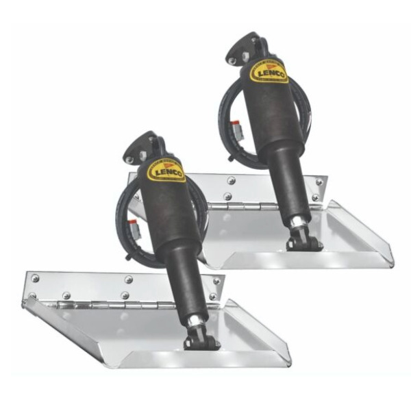 Lenco Performance Trim Tab Kit - No Switch - 9in x 9in / 22.86 x 22.86cm