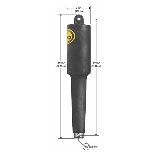 Lenco 102 XD Trim Tab Actuator - 4-1/4in / 10.795cm Stroke - 5/16in Mount - 12V