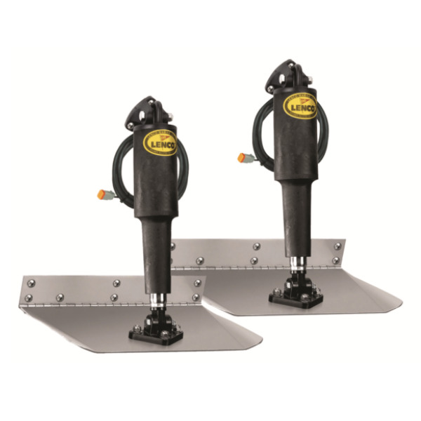 Lenco Trim Tab Kit c/w Switch - 9in x 12in / 22.86 x 30.48cm