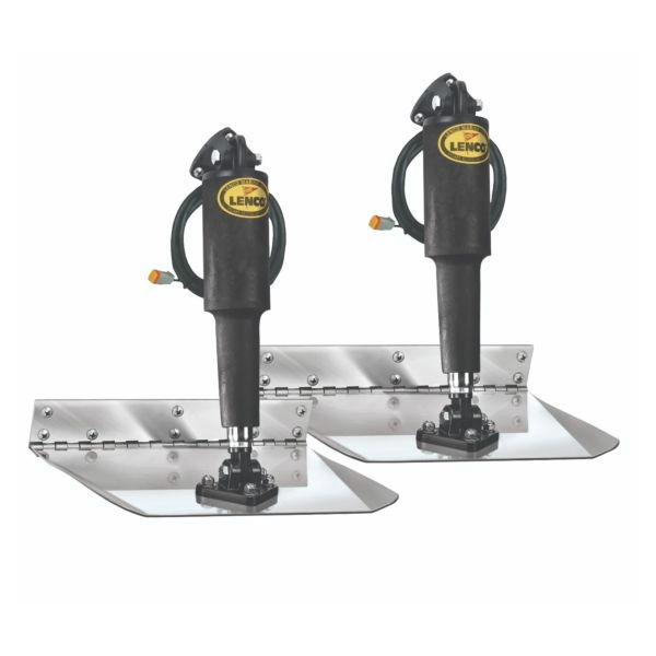 Lenco Trim Electro-Polished Tab Kit - No Switch - 9in x 12in / 22.86 x 30.48cm