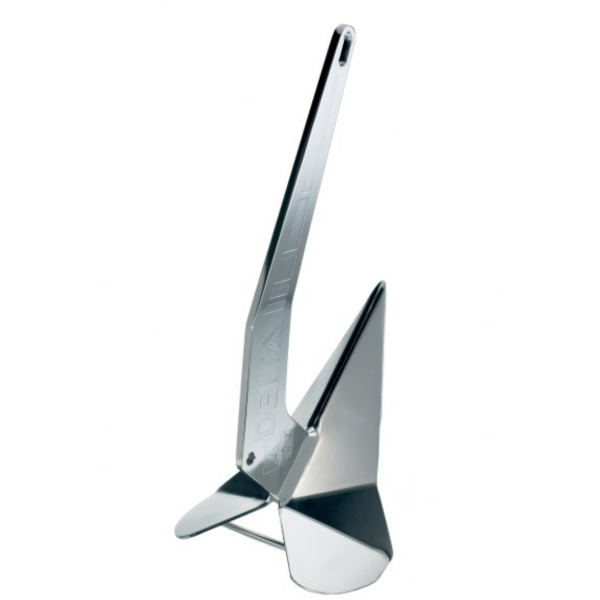 Lewmar Delta Anchor - Stainless Steel - 25kg / 55lbs