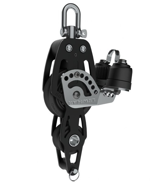 Lewmar 50mm Htx Block Fiddle, Becket & Cam
