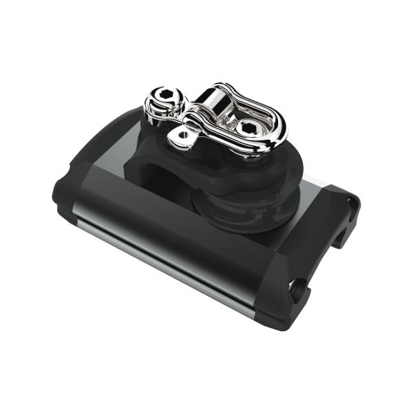 Lewmar Size 2 Mid Track End Stop With Single CL Sheave / Becket