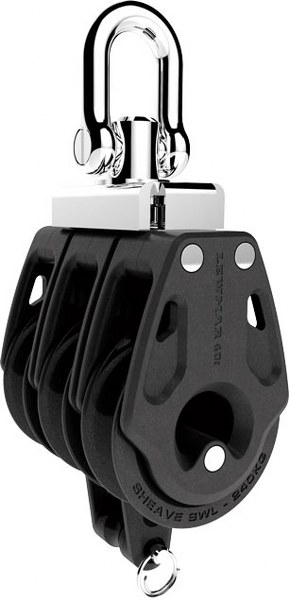 Lewmar 40mm Control Triple Block With Becket