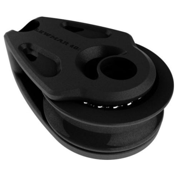 Lewmar Control Cheekblock - Single - 40mm - Black