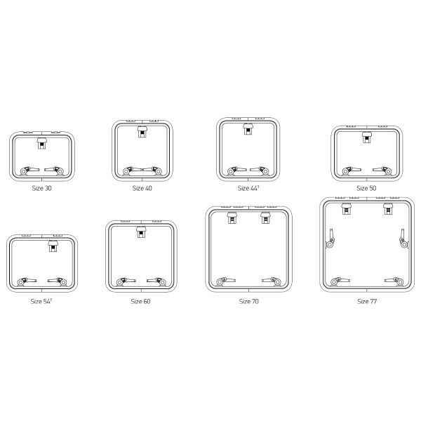 Lewmar Medium Profile Hatch - Size 30 - Image 2