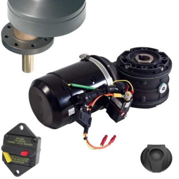 Lewmar EVO 40 Winch Electric Conversion Kit c/w Pre-Wired Contactor - 12V