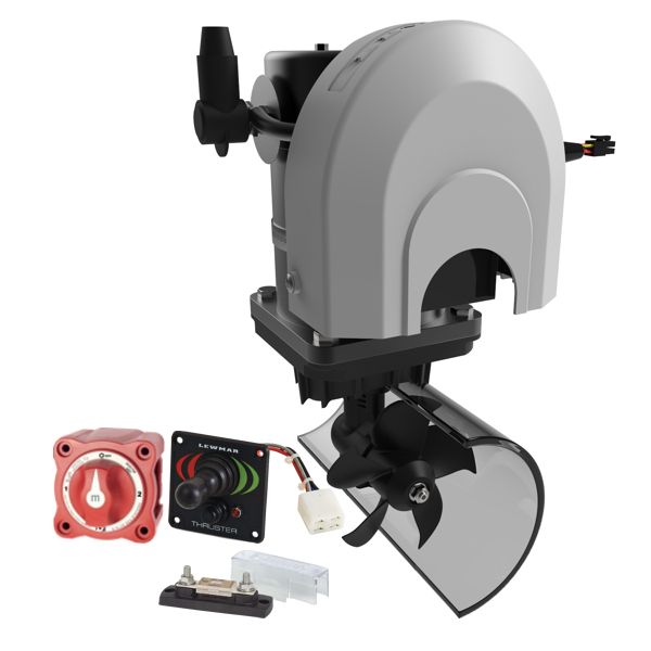 Lewmar 110TT Electric Bow Thruster Kit - Joystick - 12V / 1.5kW
