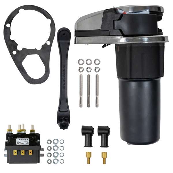 Lewmar VX1L GO Vertical Windlass - 12V / 500W - 8mm DIN / ISO Gypsy - Standard Kit - Image 2