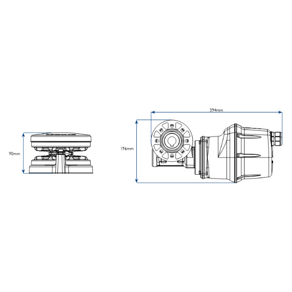 Lewmar RX3 GO Horizontal Windlass - 24V / 1500W - 10mm DIN Gypsy - Extended Kit - Image 2